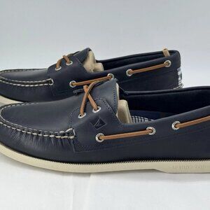 Men's Sperry Boat shoes size 10.5 Navy 2 eye